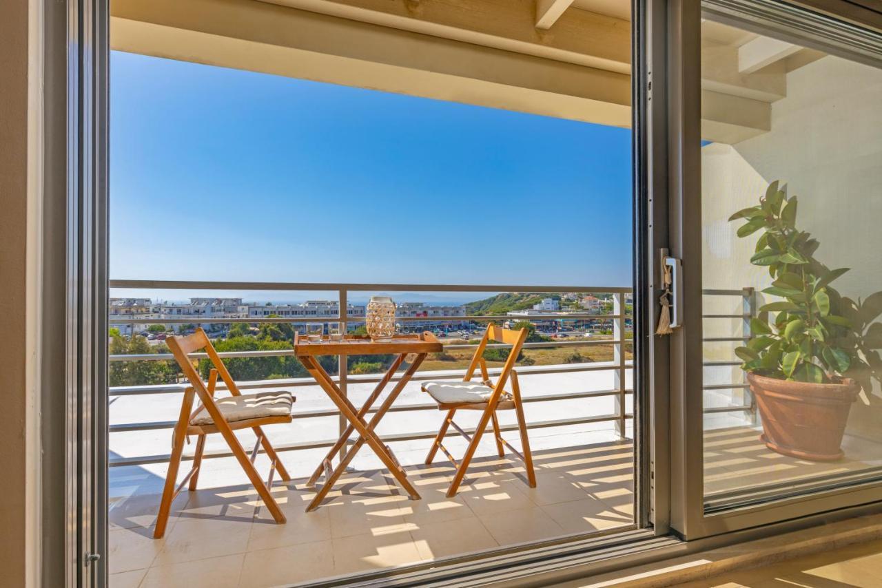 Appartamento Sunny Penthouse,Modern Amenities+Aegean View Rhodes City Esterno foto
