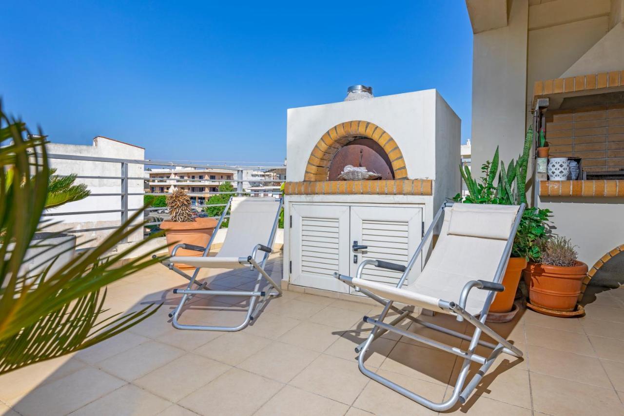 Appartamento Sunny Penthouse,Modern Amenities+Aegean View Rhodes City Esterno foto